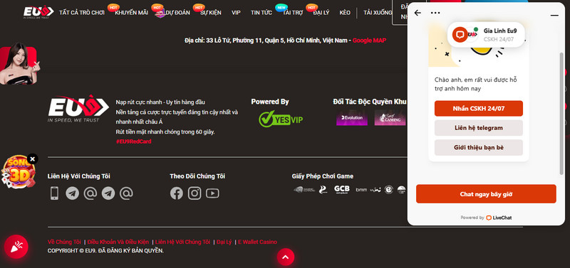 Game cá cược EU9